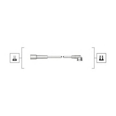 MAGNETI MARELLI 941319170016 -  Комплект проводов зажигания